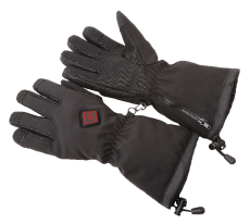 Thermo Ski Gloves S-M, Größe 5,5-8 (inkl. 2 Akkus, je 3,7 V, 3800 mAh u. Ladegerät)