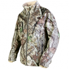 Thermo Jacket camo, Gr. L, EU Damen 44-46, EU Herren 52-54 (inkl. 2 Akkus, je 3,7 V, 3800 mAh u. Ladegerät)