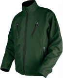 Thermo Jacket verde, taille M,EU femmes 40-42,EU hommes 46-48 (incl. 2 batteries à 3,7 V, 3800 mAh et un chargeur)